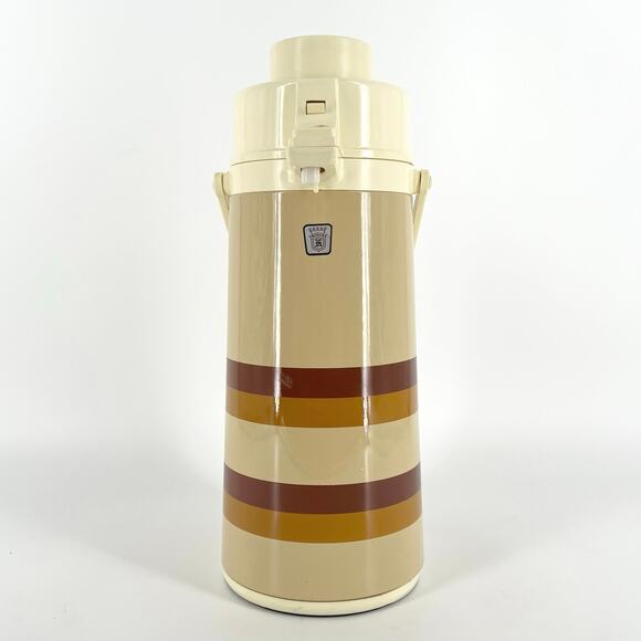 70s PumpPot beverage dispenser 2 qt 1970s vintage - Picture 2 of 12